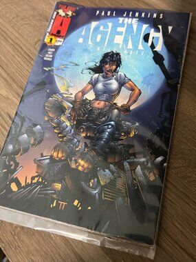 The Agency (2001 Image Top Cow) Comic Book Lot Issues #1 #3 #4 Paul Jenkins Kyle